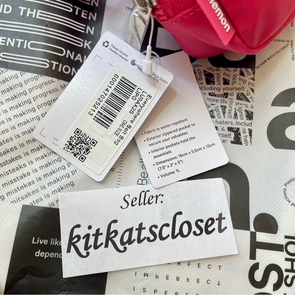 🆕 1L LIP GLOSS - NWT lululemon everywhere belt bag EBB - Picture 5 of 9